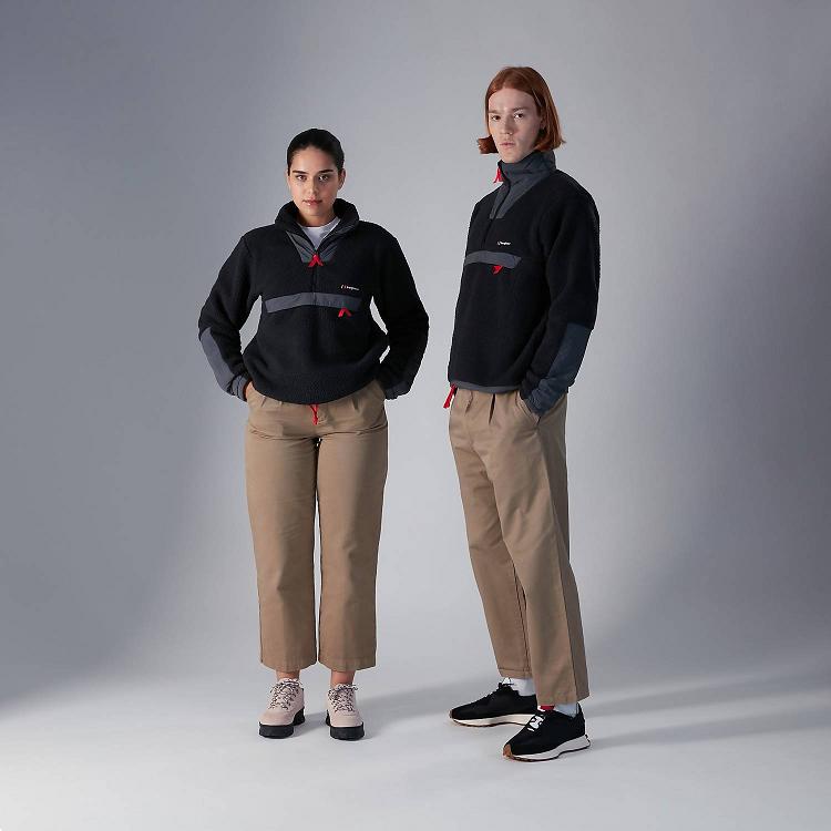 Dámska Fleece Berghaus Polartec Čierne Siva Slovensko 5872AQPJO